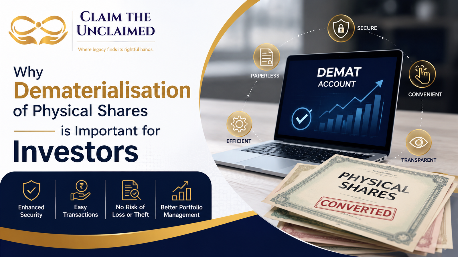 Why Dematerialisation of Physical Shares is Important for Investors